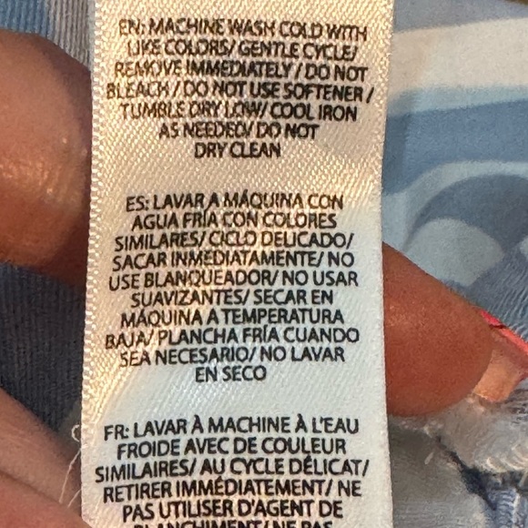 beachlunchlounge Blue and White Striped Button Down Shirt - Picture 10 of 10